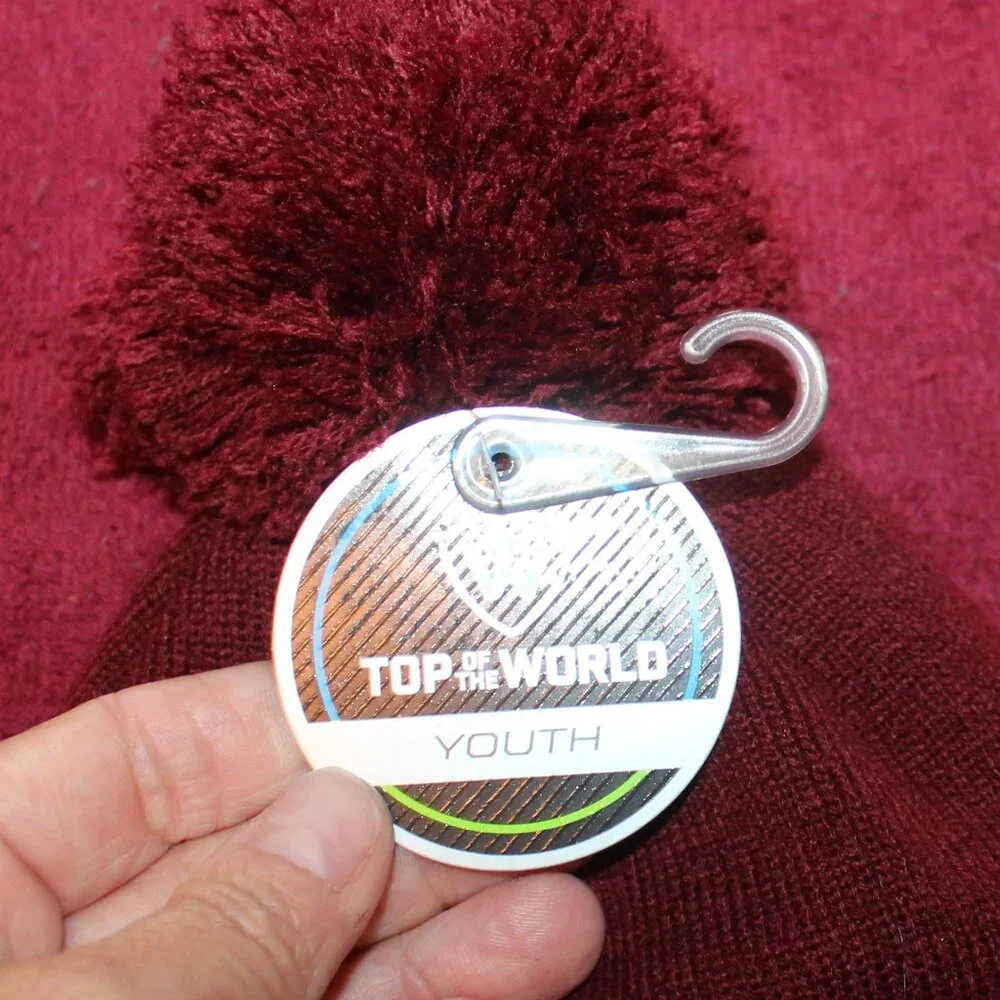 Top of the World Youth Virginia Tech Maroon Beanie
